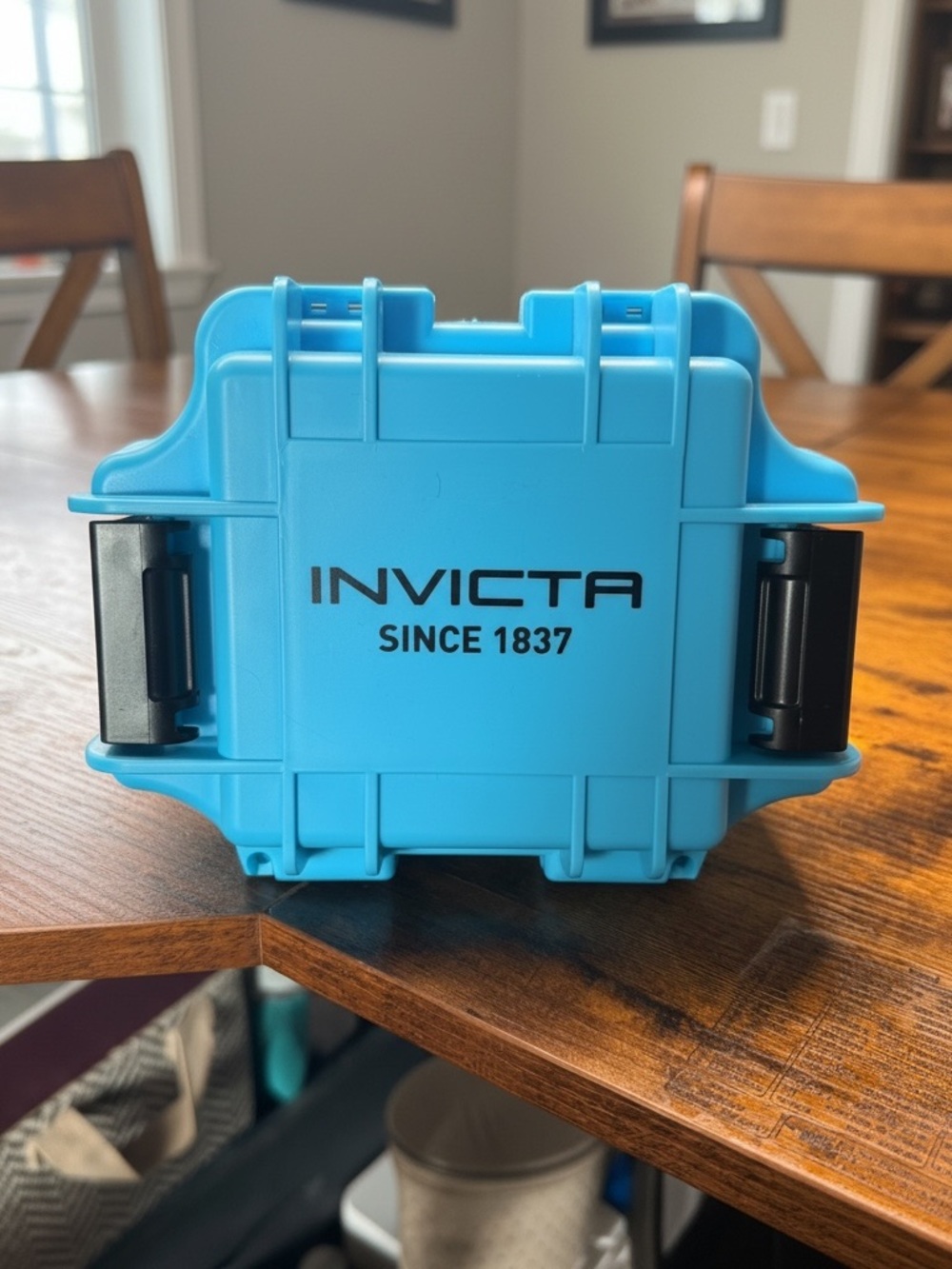Invicta - Techno marine- NEw!  Watch Case in Bright Blue with Black